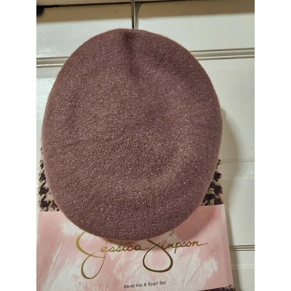 Jessica Simpson Women's Winter Warm Hat & Scarf Set